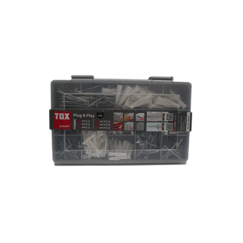 Zidni vlozki z vijaki 320kos