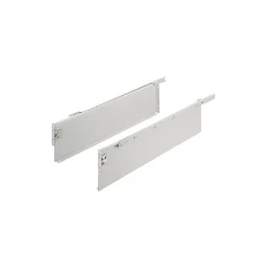 predal z kovinskimi stranicami 150 beli