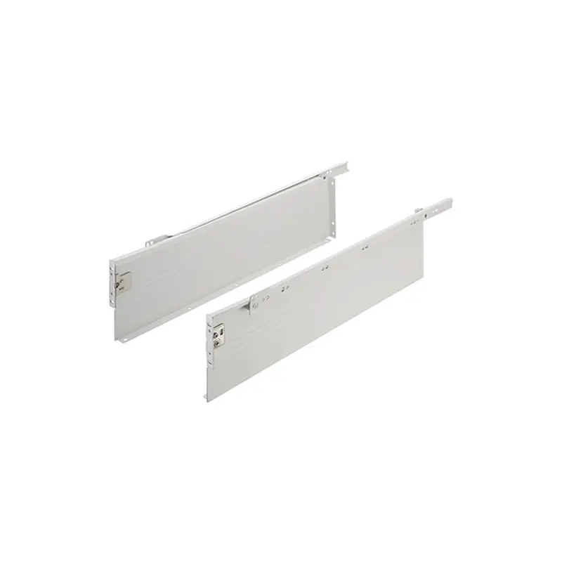 predal z kovinskimi stranicami 150 beli